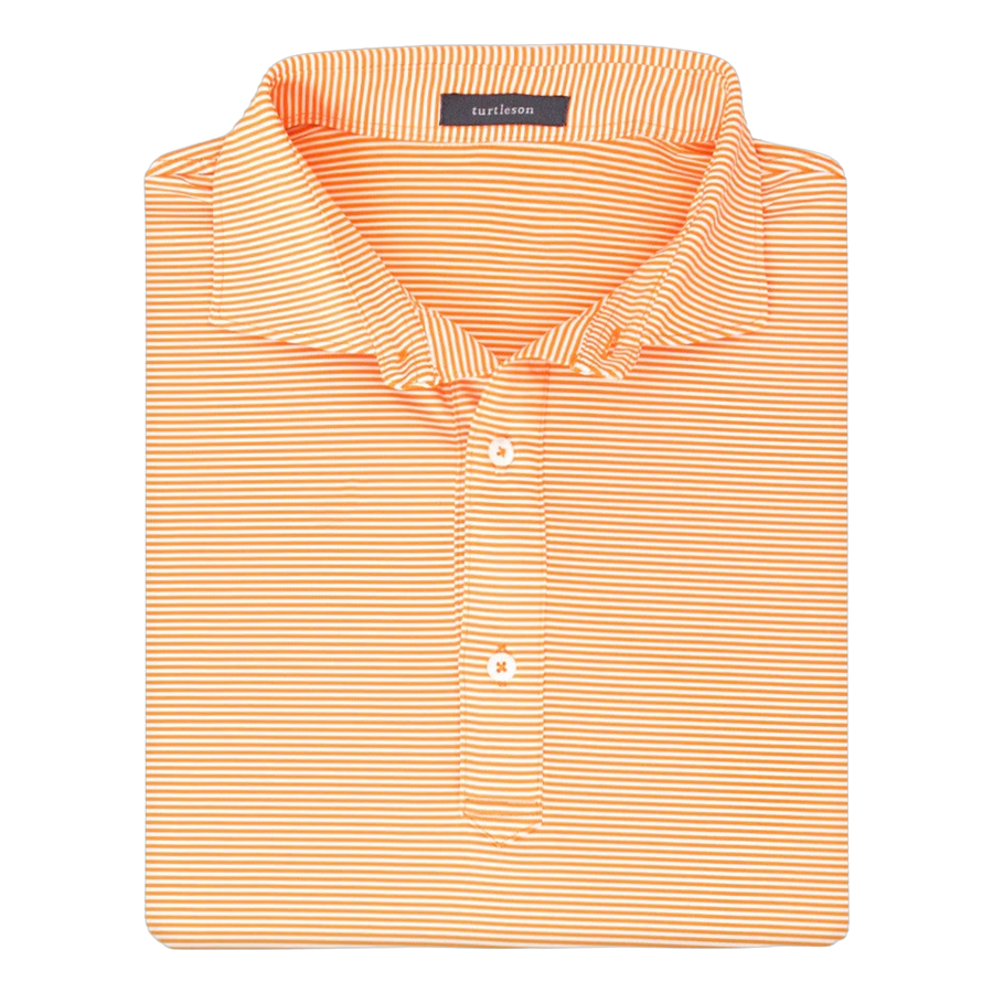 Carter Stripe Performance Polo